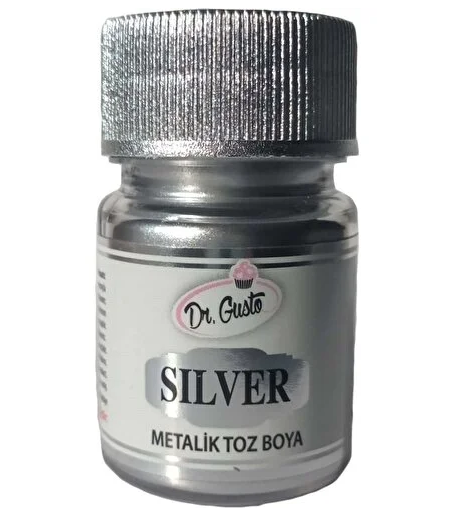 Dr Gusto Export Metalik Gümüş - 10 Gr