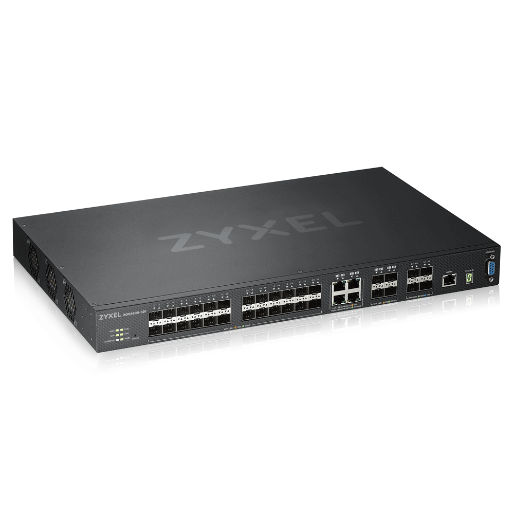 XGS4600-32F 28-port GbE L3 Yönetilebilir Switch (4 SFP+ Uplink)