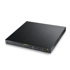 XGS3700-24HP 24-port GbE L2+ PoE Switch with 10GbE Uplink
