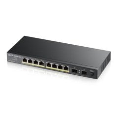 ZYXEL GS1100-10HP 8 PORT 10/100/1000 Mbps 2 SFP PORT YÖNETİLEMEZ POE SWITCH