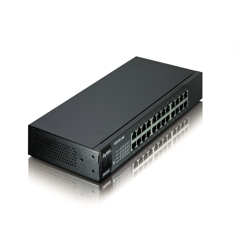 ZYXEL ES1100-24E 24 PORT 10/100 Mbps FAST ETHERNET YÖNETİLEMEZ SWITCH