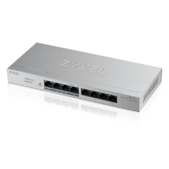 ZYXEL GS1200-8HPV2 8 PORT (4x10/100/1000+4x10/100/1000 POE) WEB YÖNETİLEBİLİR POE SWITCH (60 WATT)