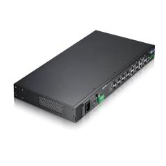 MGS-3712F 8-port GbE L2 Switch with Four GbE Uplink Ports