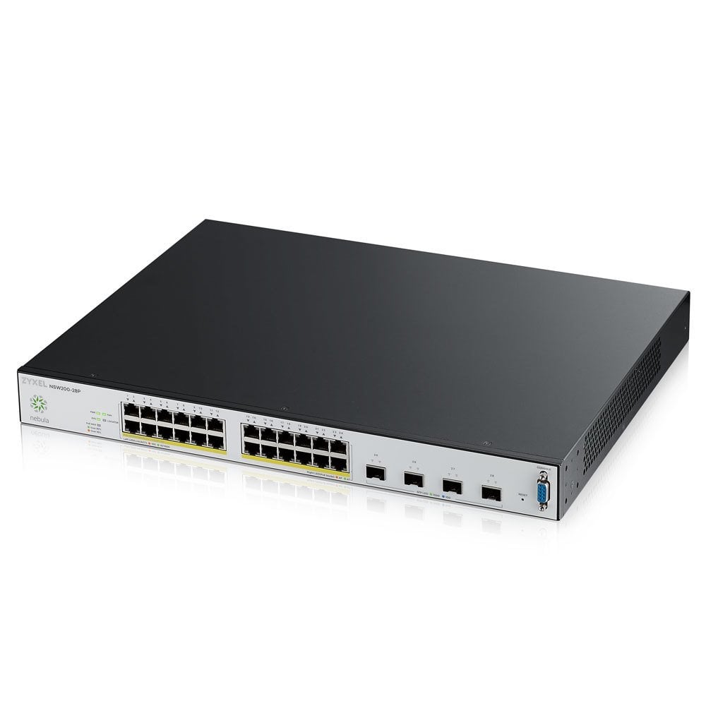 NSW200-28P 28 Port Nebula Bulut Yönetimli PoE Switch