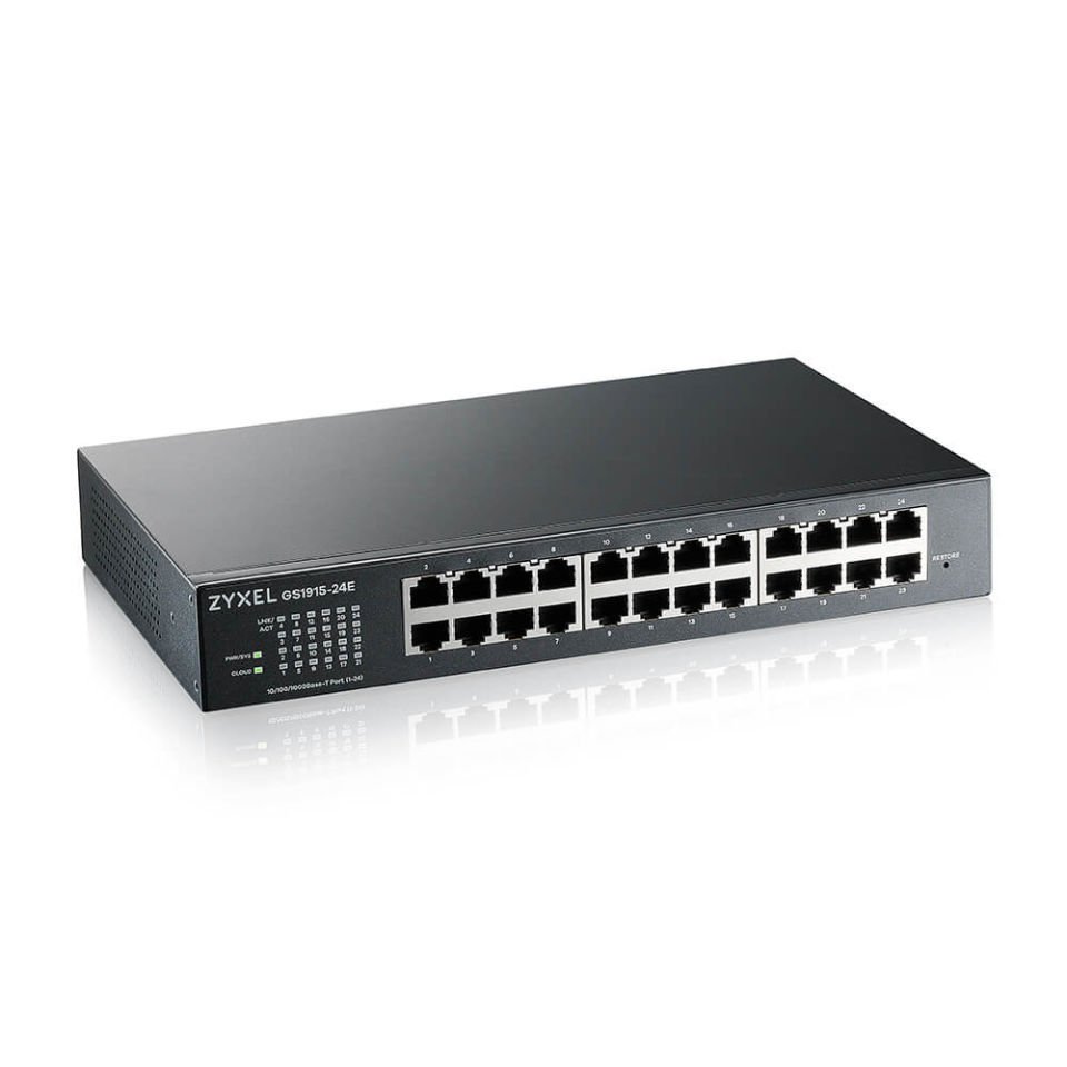 Zyxel GS1915-24E 24-port GbE Smart Hybrid Mode Switch