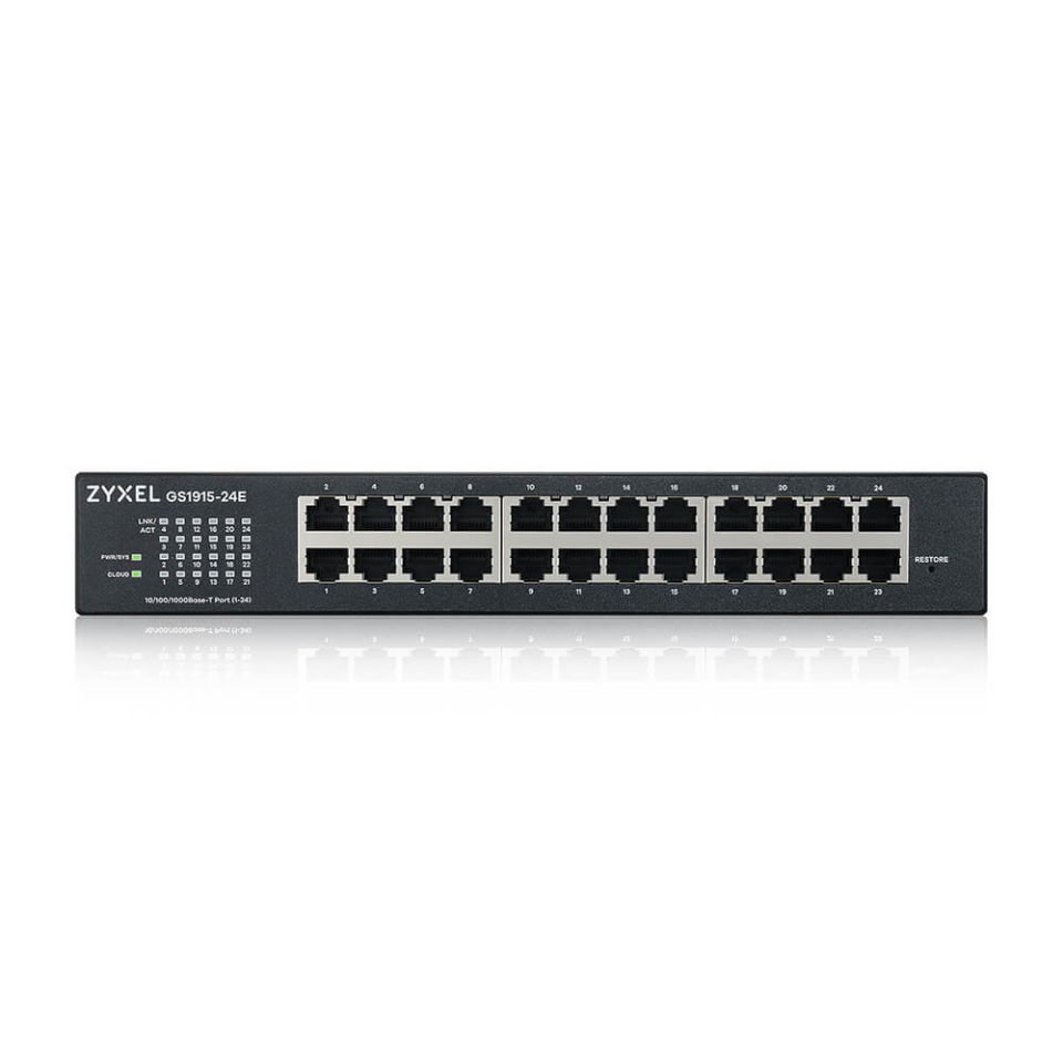 Zyxel GS1915-24E 24-port GbE Smart Hybrid Mode Switch