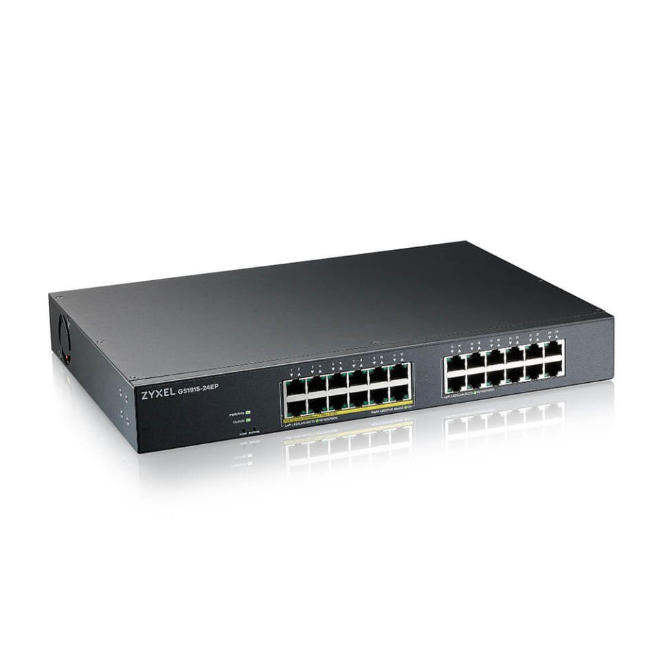 Zyxel GS1915-24EP 24-port GbE Smart Hybrid Mode POE Switch