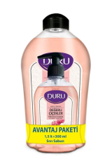 Duru Sıvı Sabun Çiçek Terapisi 1500 Ml + 300 Ml X 4 Set