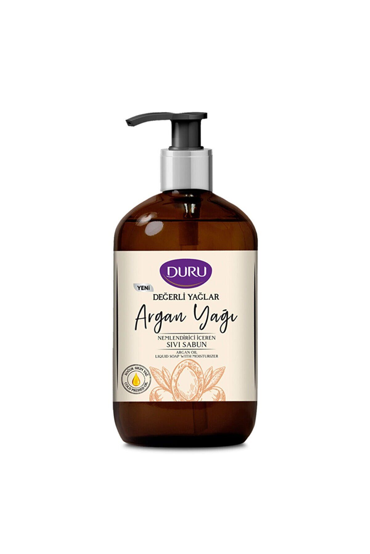 Duru Değerli Yağlar Nemlendiricili Argan Yağı Sıvı Sabun 500 ml