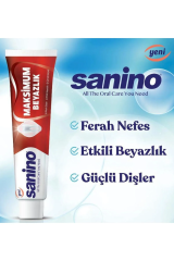 Sanino Diş Macunu Maksimum Beyazlık 75 ml