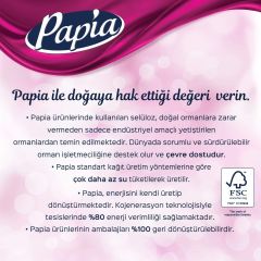 Papia Pure&Soft 4 Katlı Tuvalet Kağıdı 16 Rulo