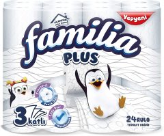 Familia Plus Tuvalet Kağıdı 3 Katlı 24'lü