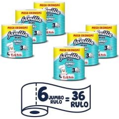 Familia Plus Jumbo Kağıt Havlu 3 Katlı 1=6 Rulo