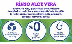 Rinso Aloe Vera Özlü Renkiler için 50 Yıkama Sıvı Deterjan (1 x 3000 mL)