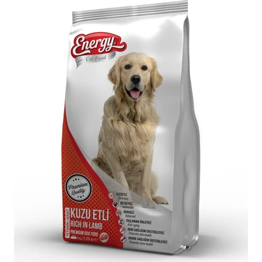 Energy Dog Food Kuzu Etli Ve Pirinçli Yetişkin Köpek Maması 3 Kg