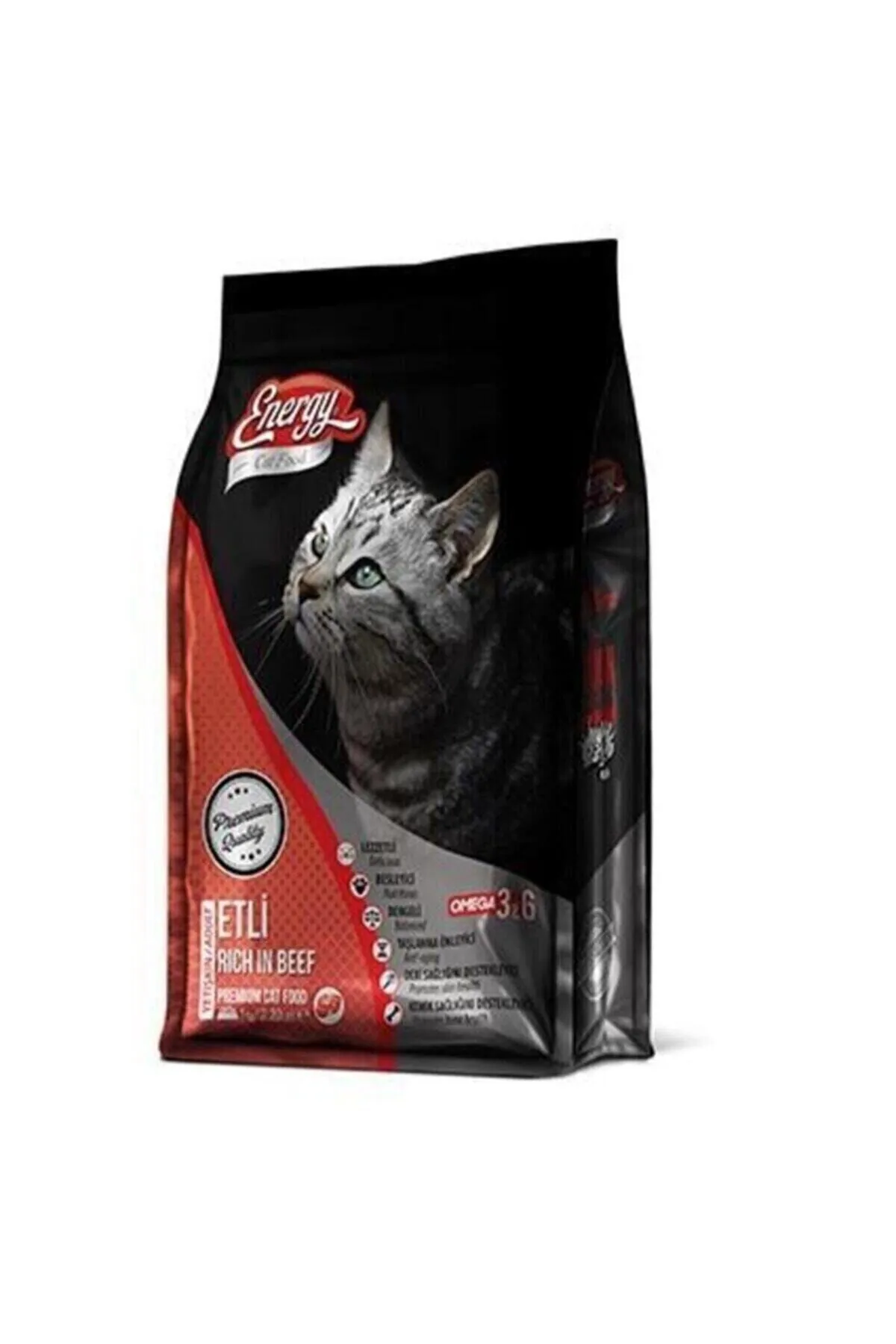 Energy Kedi Maması Sığır Etli 1 kg