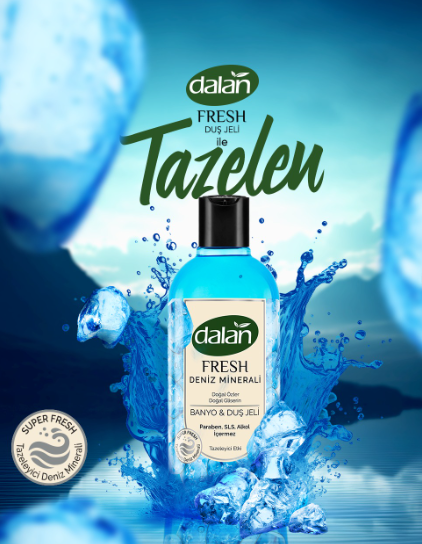 Dalan Fresh Deniz Minerali Duş Jeli 500 Ml