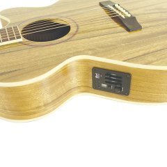 Cort SFXDAONAT Elektro Akustik Gitar Çantali Natürel İnce Kasa