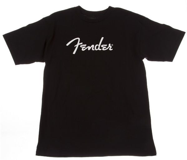 FENDER Spaghetti Logo Siyah M Tshirt