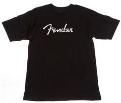 FENDER Spaghetti Logo Siyah M Tshirt