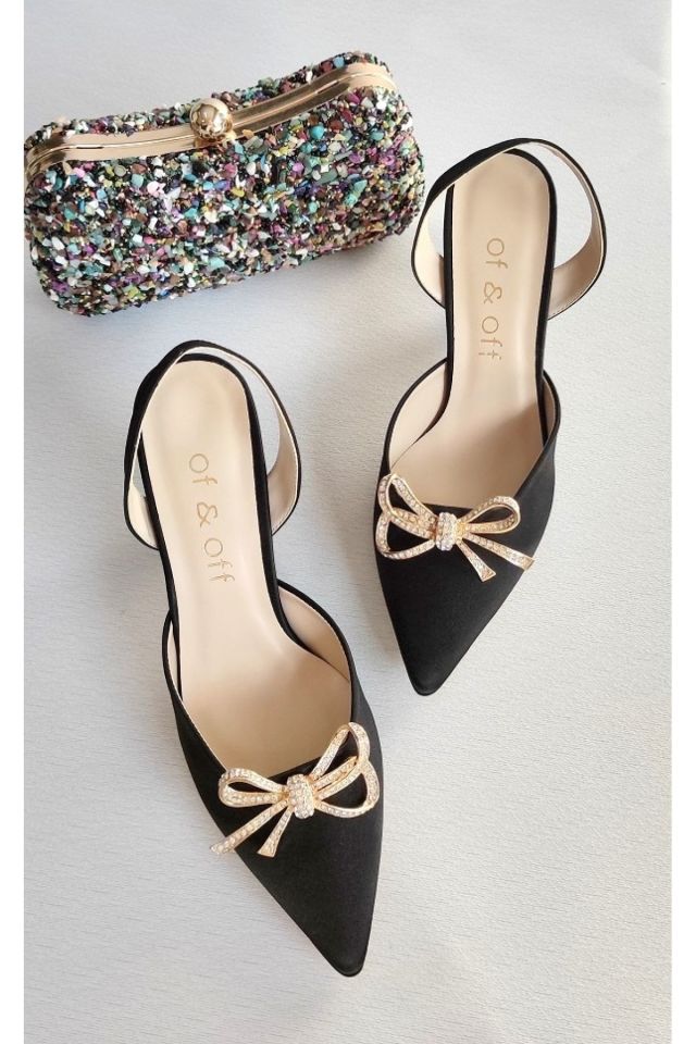 Kadın Fiyonk Detay Stiletto