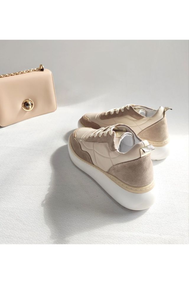 KADIN HAKİKİ DERİ SNEAKER
