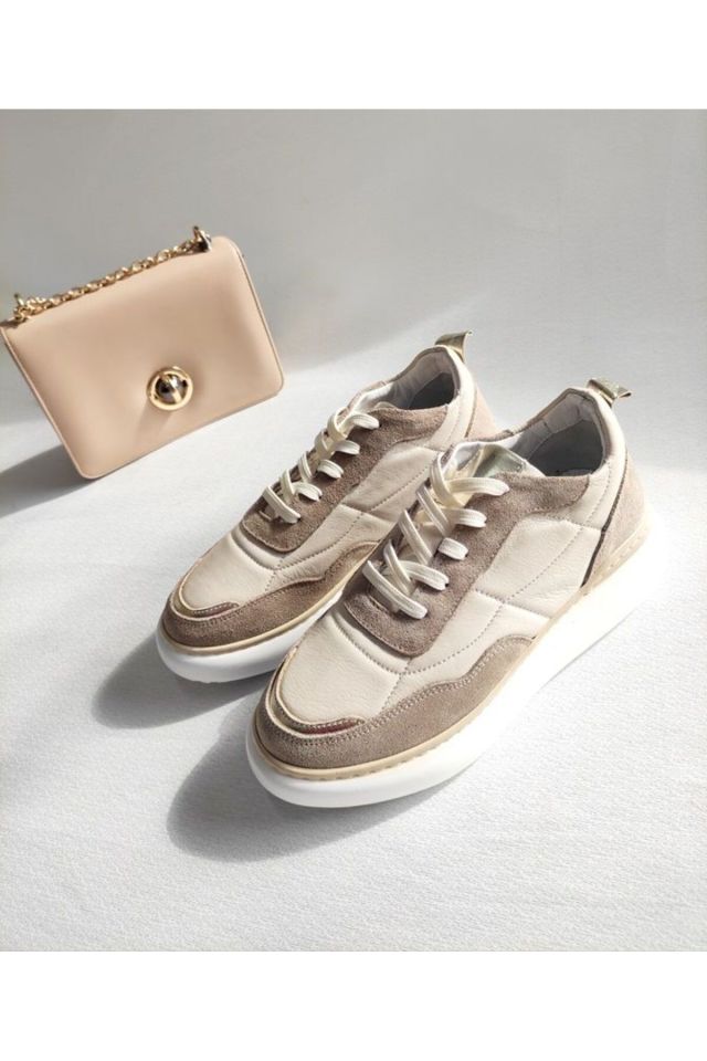 KADIN HAKİKİ DERİ SNEAKER