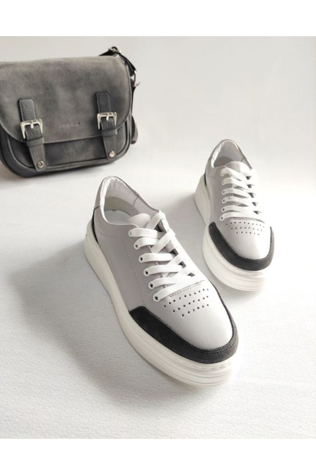 KADIN HAKİKİ DERİ SNEAKER