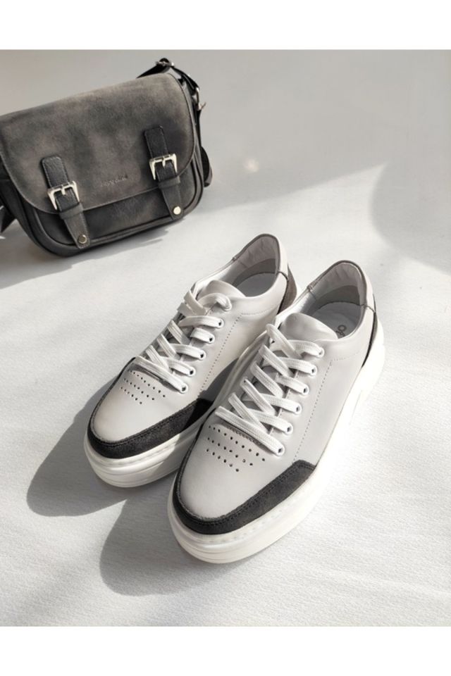 KADIN HAKİKİ DERİ SNEAKER