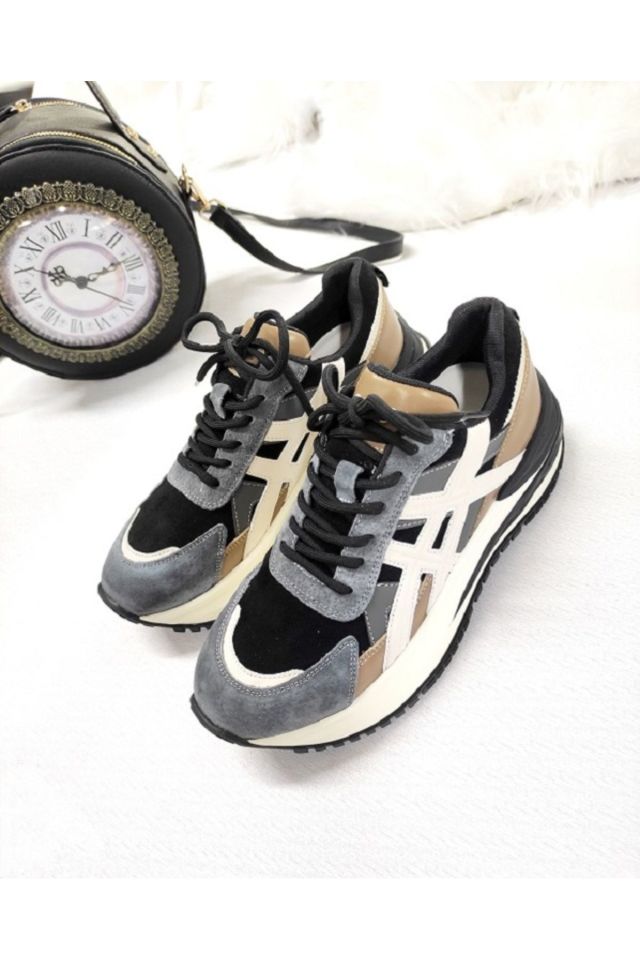 KADIN HAKİKİ DERİ İTHAL SNEAKER