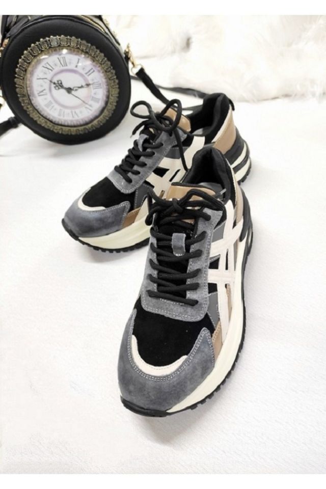 KADIN HAKİKİ DERİ İTHAL SNEAKER