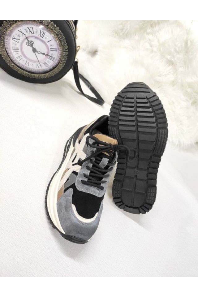 KADIN HAKİKİ DERİ İTHAL SNEAKER