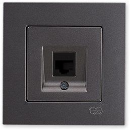Eqona Tekli Data Prizi (RJ45 Cat6), Füme