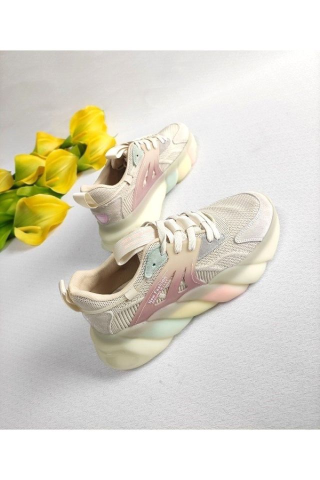 Kadın Ithal Renkli Sneaker
