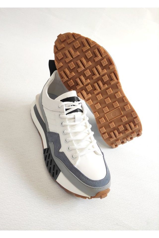 Erkek Ithal Kalın Taban Sneaker