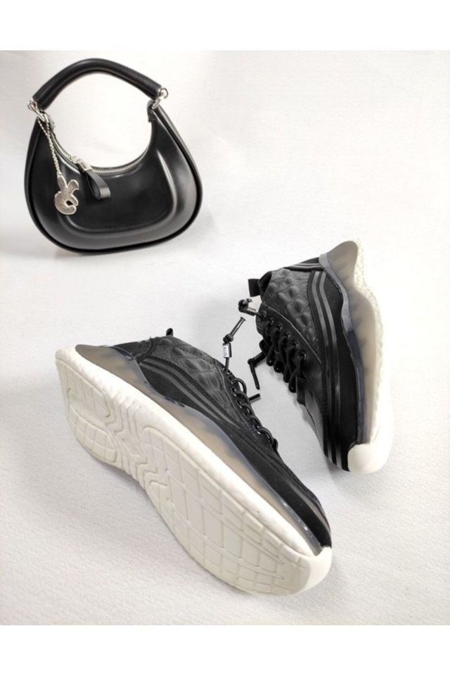 KADIN KROKO DESEN HAKİKİ DERİ SNEAKER