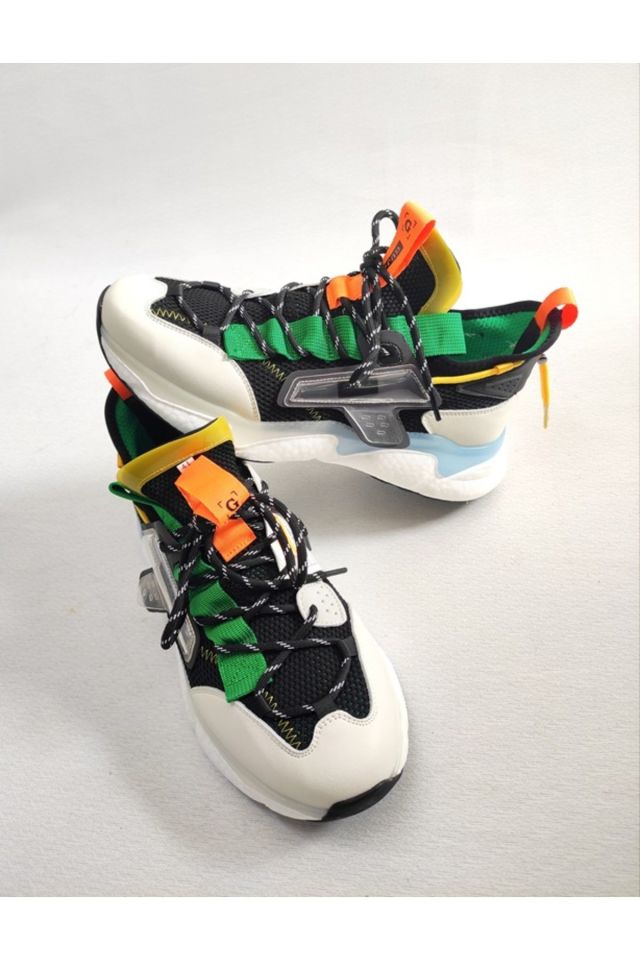 ERKEK İTHAL TRİKO RENKLİ SNEAKER