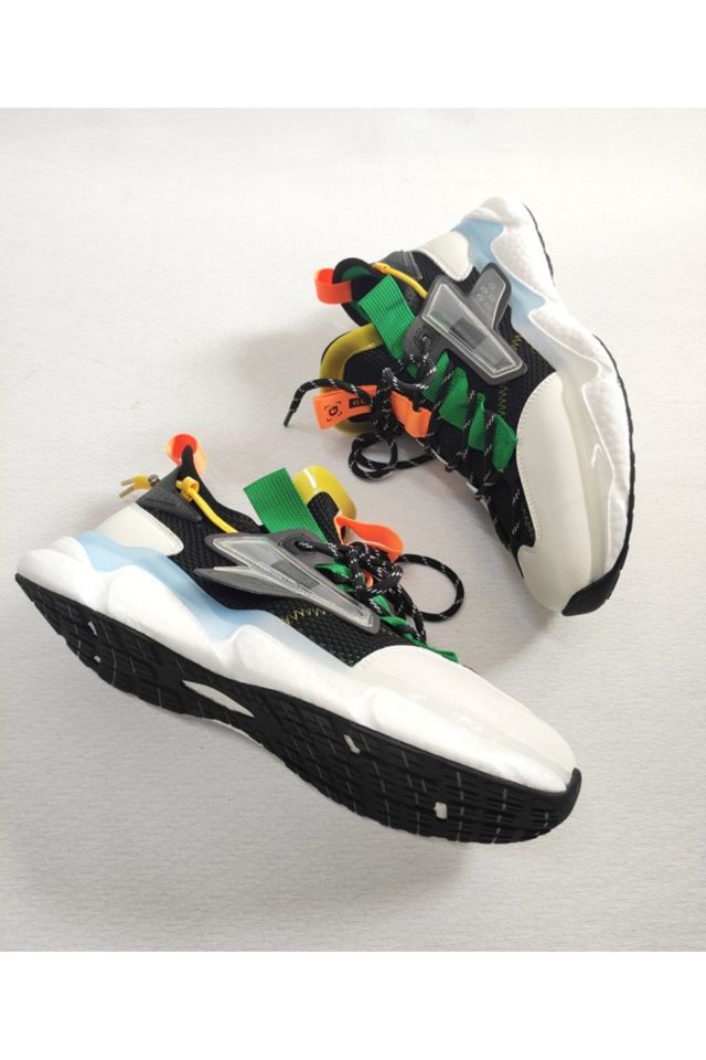 ERKEK İTHAL TRİKO RENKLİ SNEAKER