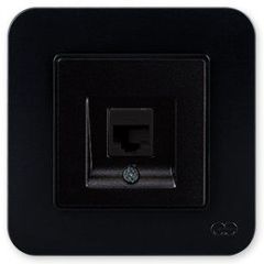 Radius Nümeris Telefon  Prizi (Cat3), M.Siyah