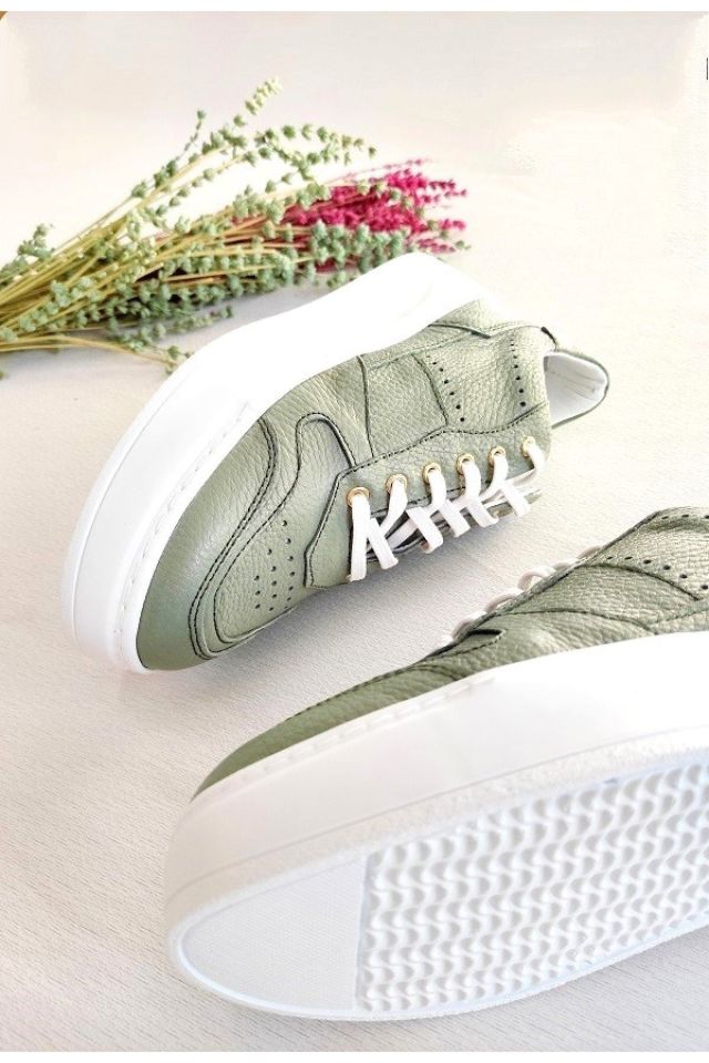 Kadın Hakiki Deri Sneaker
