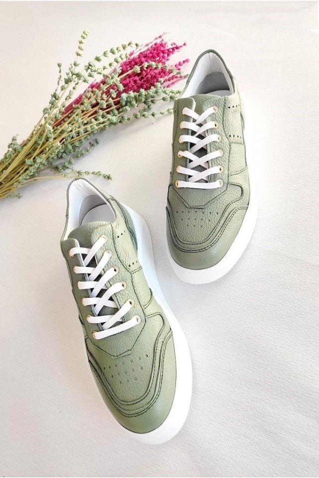 Kadın Hakiki Deri Sneaker