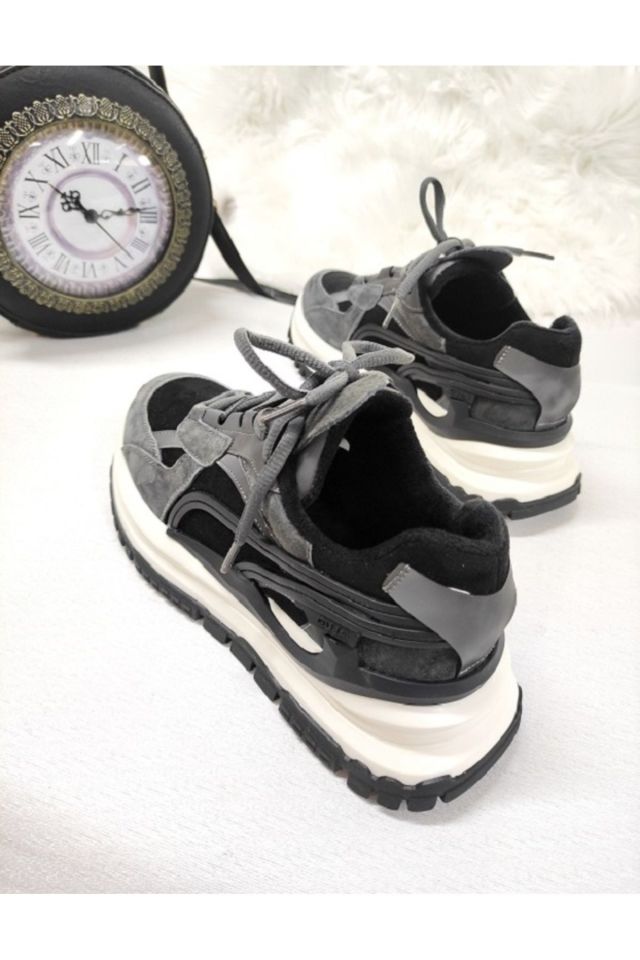 KADIN HAKİKİ DERİ İTHAL SNEAKER