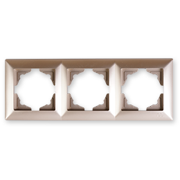 Visage Üçlü Çerçeve, M.Bej