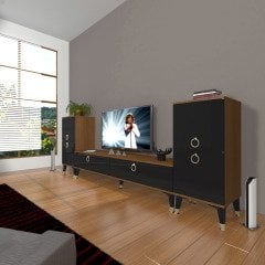 Decoraktiv Eko On2 Mdf Std Gold Tv Ünitesi Tv Sehpası