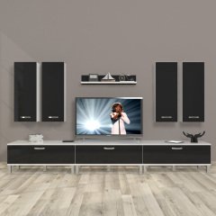 Decoraktiv Eko 8D Slm Krom Ayaklı Tv Ünitesi Tv Sehpası