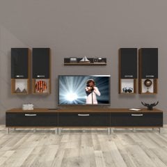 Decoraktiv Eko 8DA Mdf Krom Ayaklı Tv Ünitesi Tv Sehpası