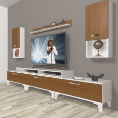 Decoraktiv Ekoflex 270da Mdf Silver Tv Ünitesi Tv Sehpası