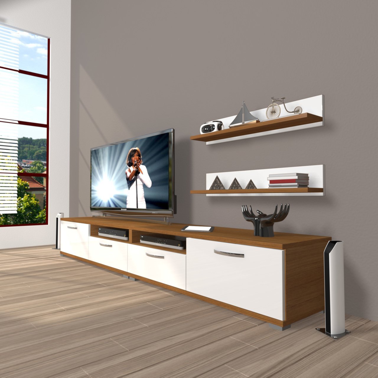 Decoraktiv Eko 200r Slm Tv Ünitesi Tv Sehpası