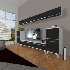 Decoraktiv Eko 9 Mdf Std Retro Tv Ünitesi Tv Sehpası