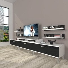 Decoraktiv Ekoflex 270r Slm Krom Ayaklı Tv Ünitesi Tv Sehpası